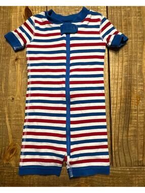 Hanna Andersson Organic Cotton Baby Romper 12-18 Months Boys Kids outfit